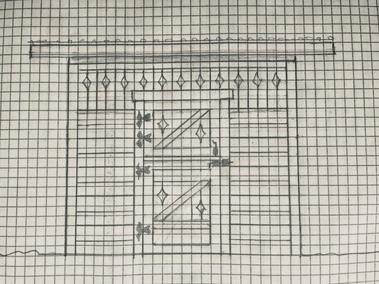 DIY 12'x12' enclosed predator proof stall with split stable door and 16'x16' metal roof